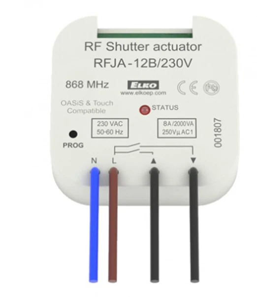 Модуль управління жалюзі INELS RFJA-12B/230