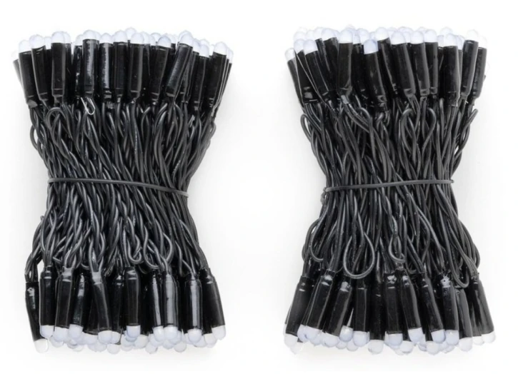 Гірлянда Twinkly Smart LED Pro Strings RGBW 250 подвійна лінія, AWG22, IP65 чорна (TWP-S-CA-2X125SPP-B) фото 4