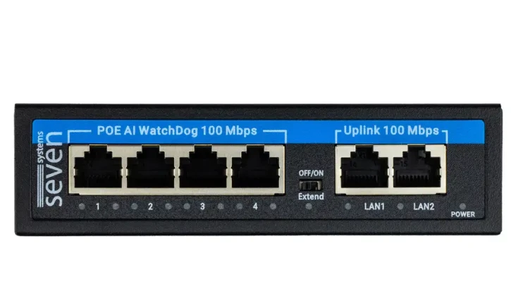 PoE коммутатор SEVEN P-7324 фото 2