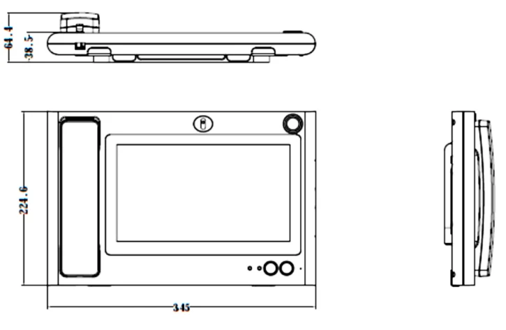Монітор майстер станції Dahua DHI-VTS5240B фото 6