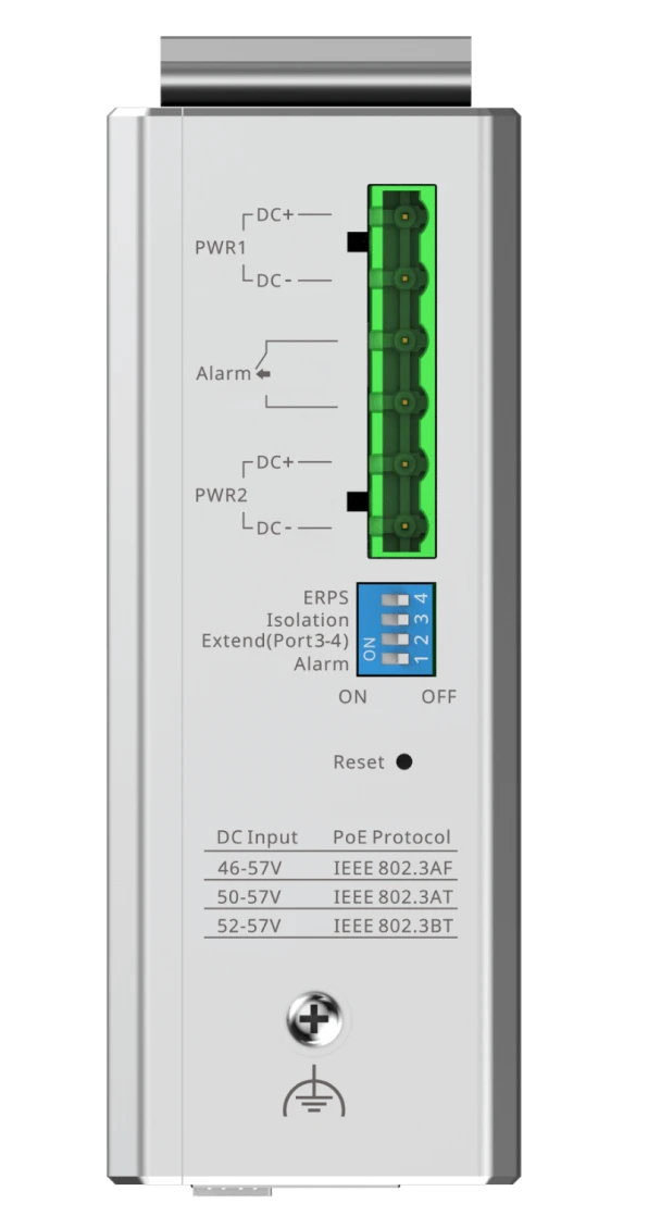 Комутатор Ruijie RG-NIS2100-8GT2SFP-HP PoE++ фото 3