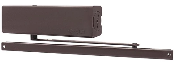 Доводчик дверной Cisa D5200.03.0.88 BC SLD до 80 кг FIRE коричневый (37932)