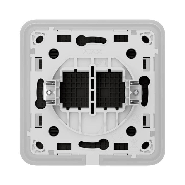 заглушка монтажной коробки Ajax CoverPlate Black (126121.321.BL
