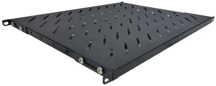 Полка стационарная E-server 1U 19" 420х550 мм (PS-1U-550-B-E) фото 4