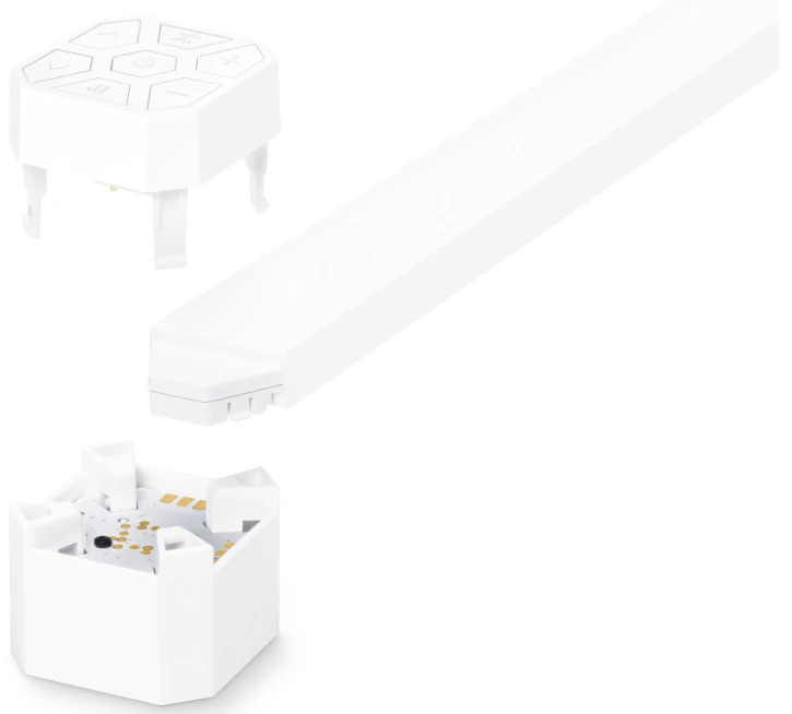 Дополнительные панели Nanoleaf Lines 90 Degrees Expansion Pack Apple HomeKit — 3 шт. (NL59E00-3SN00) фото 3