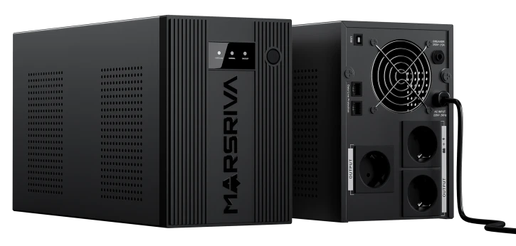 ДБЖ Marsriva MR-UF3000 Black фото 4