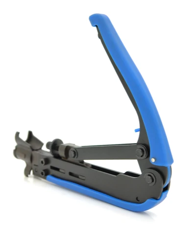 Інструмент для монтажу компресійних роз'ємів Ritar YT-HT-H548 Blue фото 2