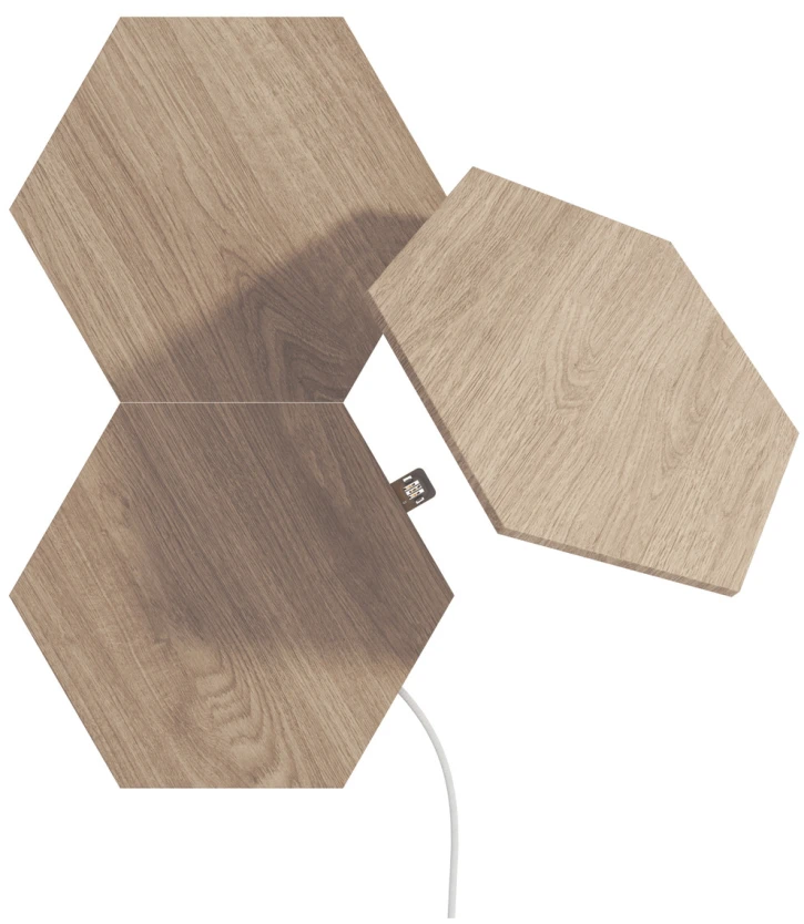 Додаткові панелі Nanoleaf Elements - Hexagons Expansion Pack Apple Homekit - 3 шт. (NL52-E-0001HB-3PK) фото 2