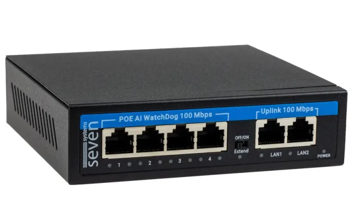 PoE коммутатор SEVEN P-7324