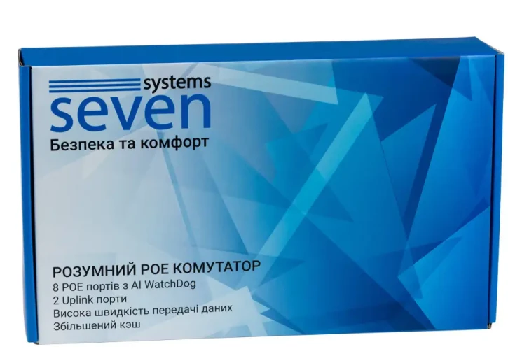 PoE комутатор SEVEN P-7328G фото 6
