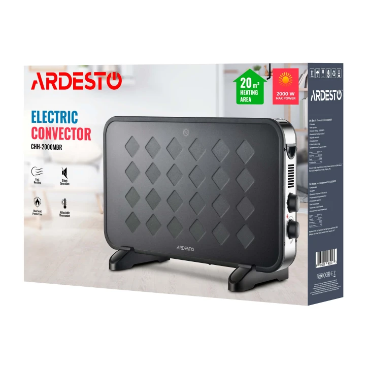 Конвектор Ardesto CHH-2000MBR фото 7