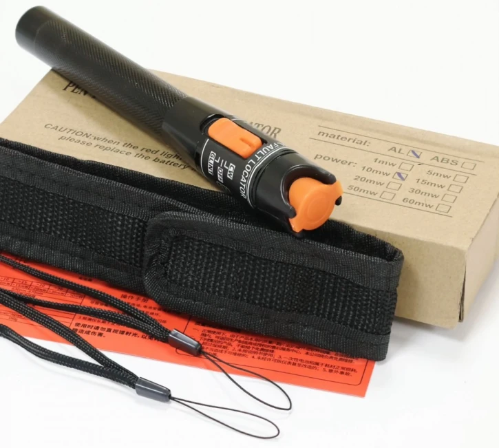 Визуальный локатор оптического волокна LW 10 мВт, 650нм,10 км, SC/FC/ST 2.5мм (LW-FOTR-001) фото 8