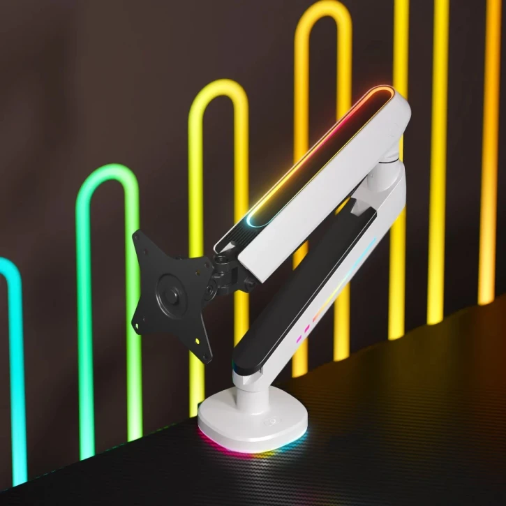 Настольный крепеж для монитора Officepro MA901W Plus White фото 2