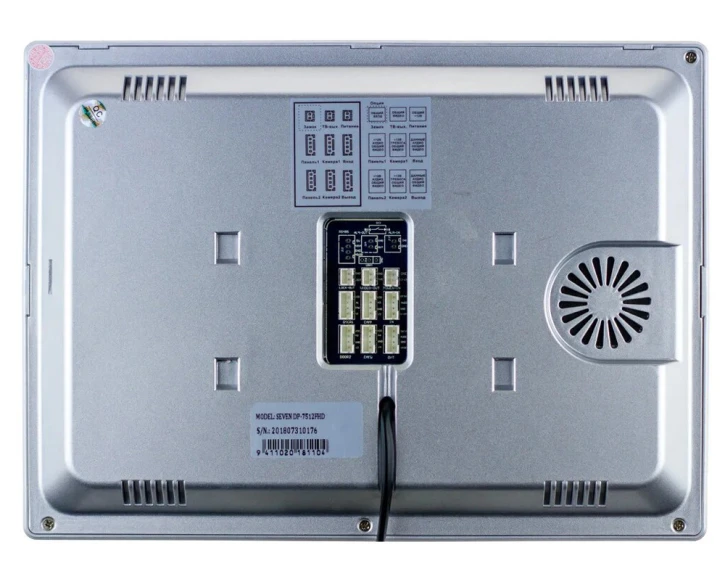 Відеодомофон SEVEN DP-7512FHD - IPS Вlack фото 2