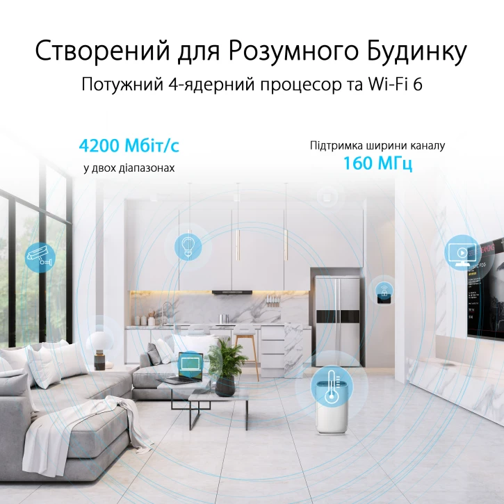 Маршрутизатор Wi-Fi Asus RT-AX59U (90IG07Z0-MO3C00) фото 10