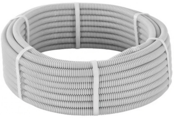 Гофротруба Kopos d25 мм з протяжкою Gray (1425 D F25D)