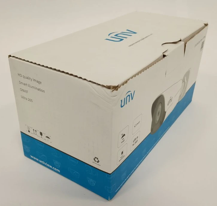 (Уценка) IP-видеокамера Uniview IPC2122LB-ADF28KM-H (2.8) White фото 3