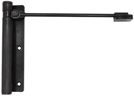 Доводчик дверний Aldeghi Luigi 114ZN170S лівий, чорний цинк (33488)