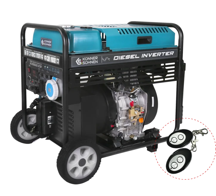 Дизельный инверторный генератор Könner & Söhnen KS 9500iDЕ ATSR фото 7