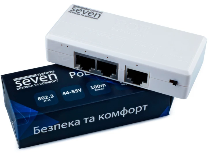PoE-репитер SEVEN P-7312 (P7312) фото 6