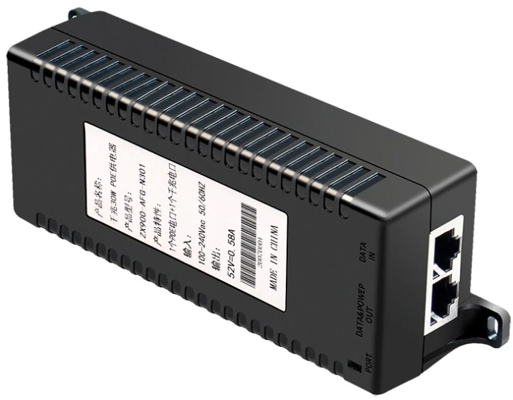 Інжектор PoE HongRui HR900-AFG-N301 фото 3