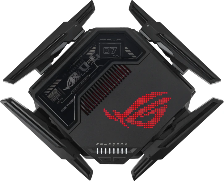 Маршрутизатор Wi-Fi Asus ROG Rapture GT-BE98 Black (90IG08F0-MO9A0V) фото 3