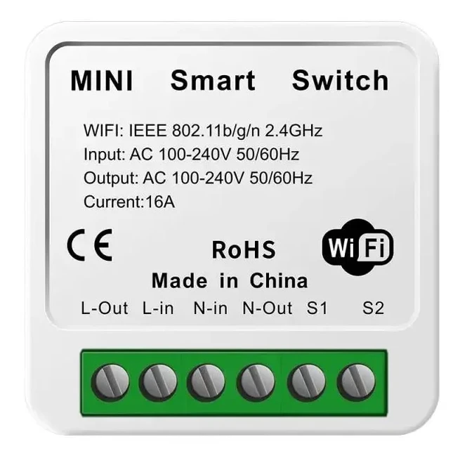 Умное реле TriniX TRX-WC02 (Tuya) White (28-00029)