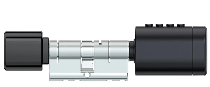 Умный биометрический замок SEVEN LOCK SL-7774BF (100-150 мм) Black (SL7774BFb150) фото 3