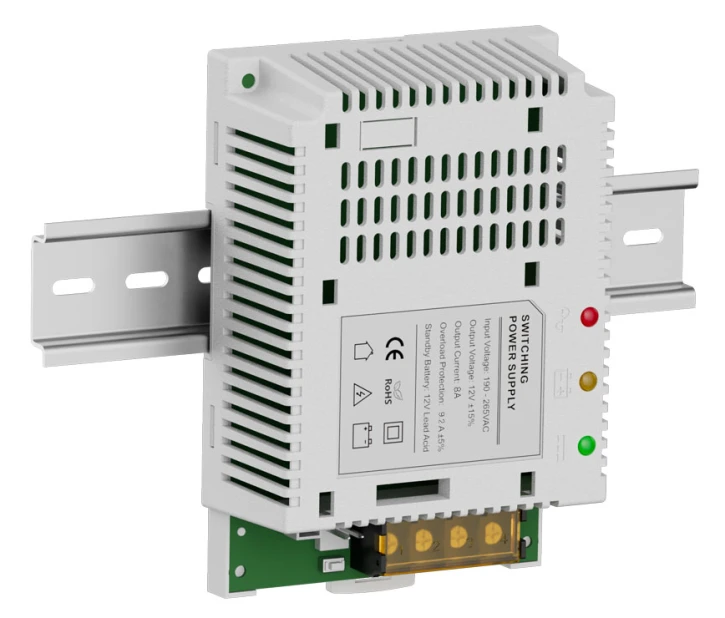 Плата ДБЖ Kraft PSU-1208LED(BOARD) Gray (41-00049)