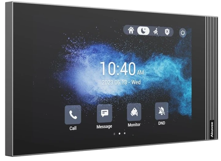 Комплект відеодомофона Akuvox DB01 + S563W Black/Gray (00-00002982) фото 5