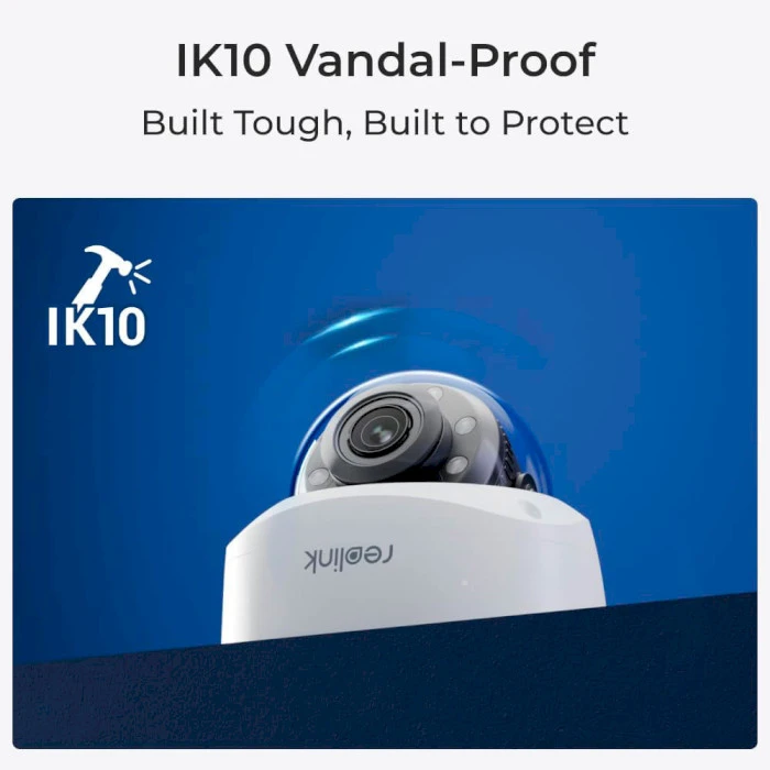 IP-відеокамера Reolink P437 (2.7-13.5) White фото 7