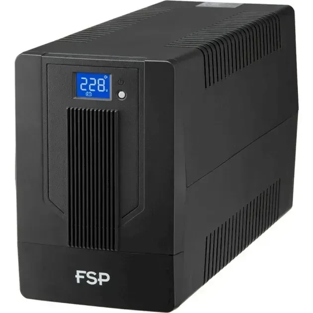 ДБЖ FSP iFP2000 2000VA/1200W, 2xSchuko + 2xIEC
