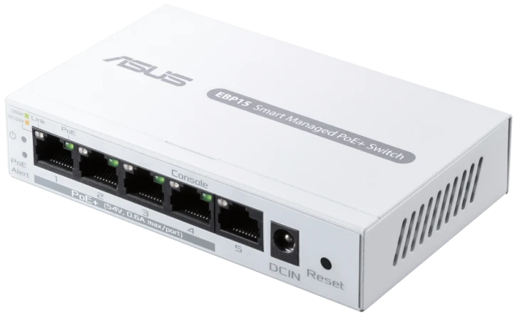 Комутатор Asus EBP15 ExpertWiFi White (90IG08D0-MO3B00)