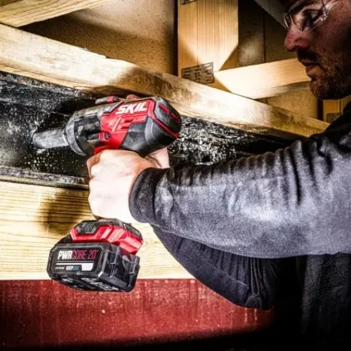 Гайковерт ударний Skil SD1E3285CA+BC1E3110AA Red фото 6