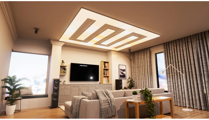 Додатковий розумний модульний стельовий світильник Nanoleaf Skylight Expansion Pack — 1 шт., Apple Homekit (NF083E00-1SL) фото 10