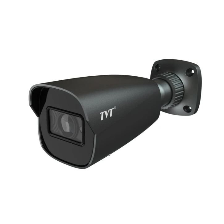 IP-видеокамера 5MP TVT TD-9452S4 (D/PE/AR3) Black f=2.8mm с микрофоном (77-00311)