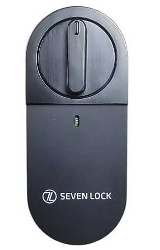 Умный электромоторный замок SEVEN LOCK SL-7772BM Black (SL7772BM)