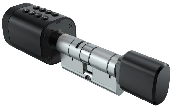 Умный биометрический замок Copy SEVEN LOCK SL-7774BF (35-90 мм) Silver (SL7774BFb90) фото 2