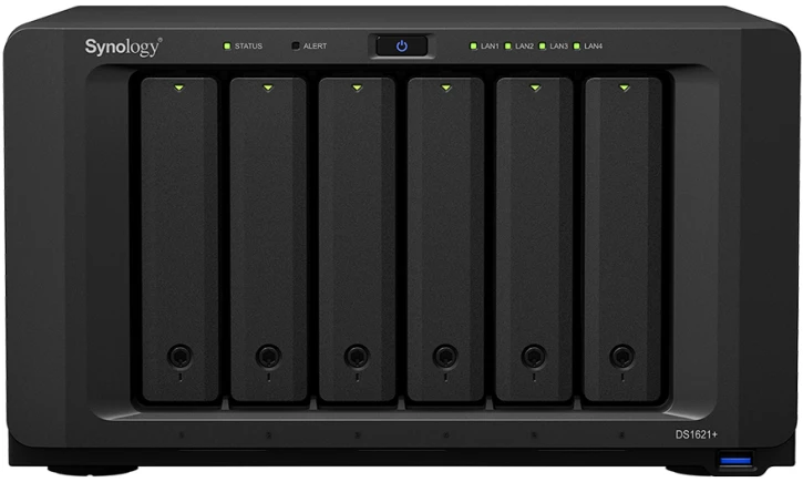 NAS Synology DS1621+ - купити в інтернет магазині Secur | Ціна
