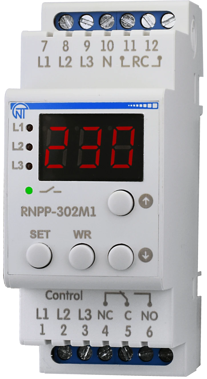 Реле напряжения Новатек RNPP-302M1 (NTRNP302М)