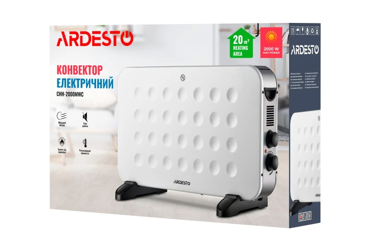 Конвектор Ardesto CHH-2000MWC фото 8