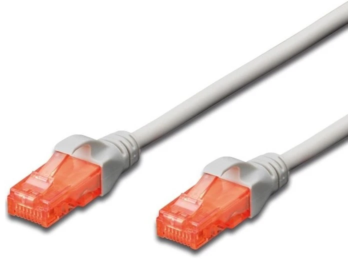 Патч-корд Digitus CAT6 UTP 7 м, AWG 26/7, Cu, LSZH Gray (DK-1617-070)