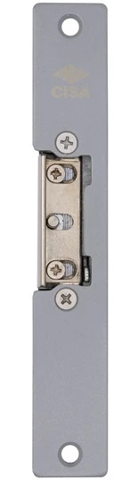 Електромеханічна защіпка Cisa 15005-07 НЗ-AЕ з короткою планкою сіра (38552) фото 4