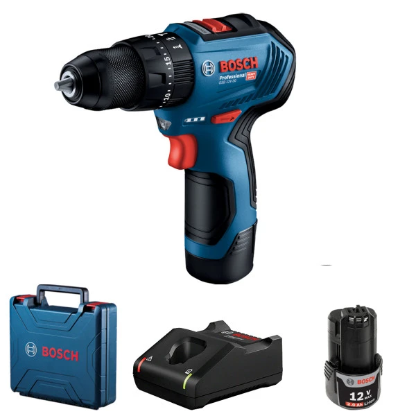 Шуруповерт-дрель Bosch Professional GSB 12V-30 Blue (0.601.9G9.100)