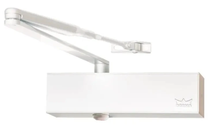 Доводчик дверной Dorma TS 73 EN 2/3/4 с локтевой тягой White