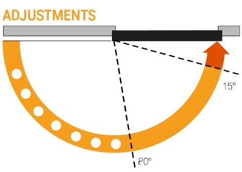 Доводчик дверной Cisa 60461.03.0.45 STD HO с фиксацией до 80 кг белый (37899) фото 9