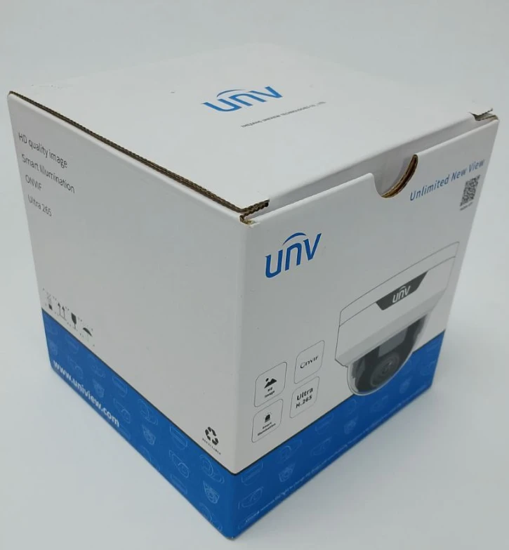 (Уцінка) IP-відеокамера Uniview IPC328LE-ADF28K-G White фото 3