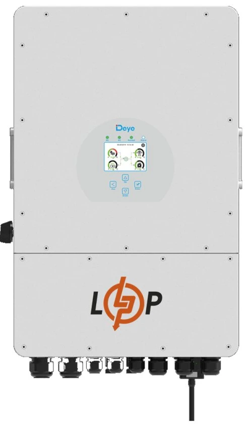 Гібридний трифазний інвертор LogicPower SUN-8K-SG04LP3-EU Wi-Fi (22792) фото 2