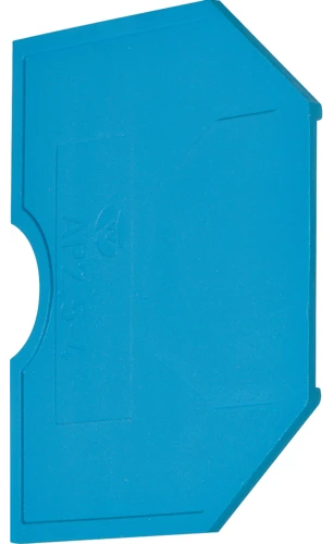 Кінцева пластина Hager KWE01B для KXA02NH KXA04NH Blue