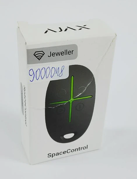 (Уценка) Брелок для управления охранной системой Ajax SpaceControl Black